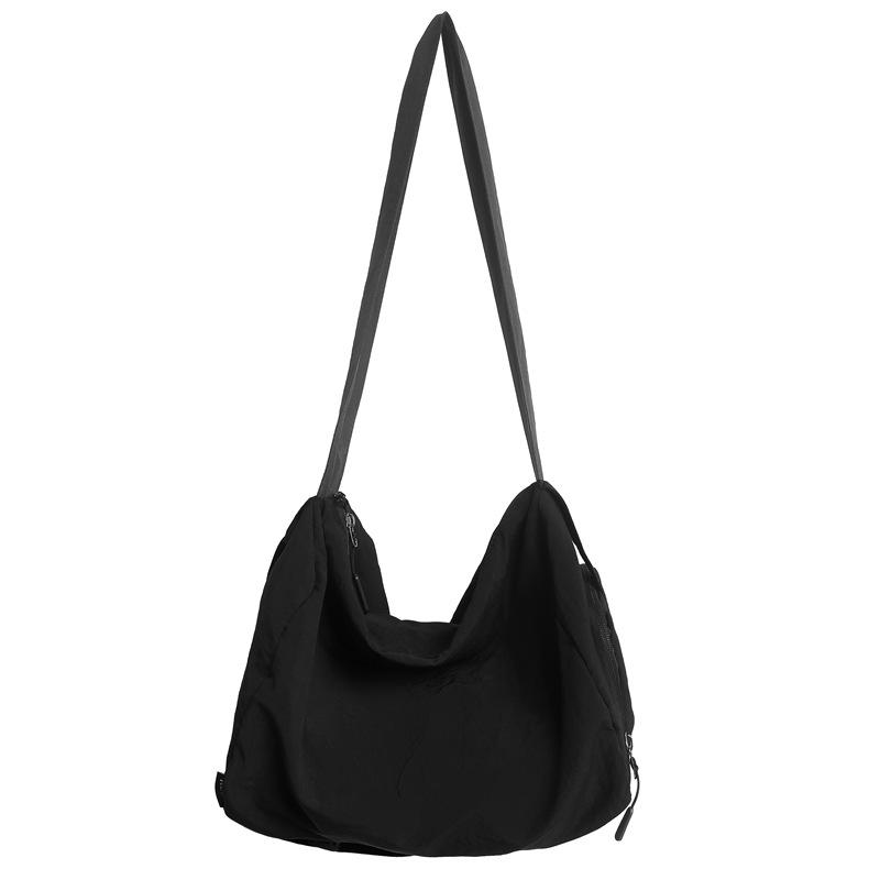 Crossbody bag men's Japanese simple large-capacity casual fashion canvas bag student simple class bag new shoulder bag