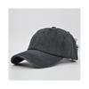Casquette de baseball en jean de coton délavé avec trous casquette de baseball simple visière légère pièce unique