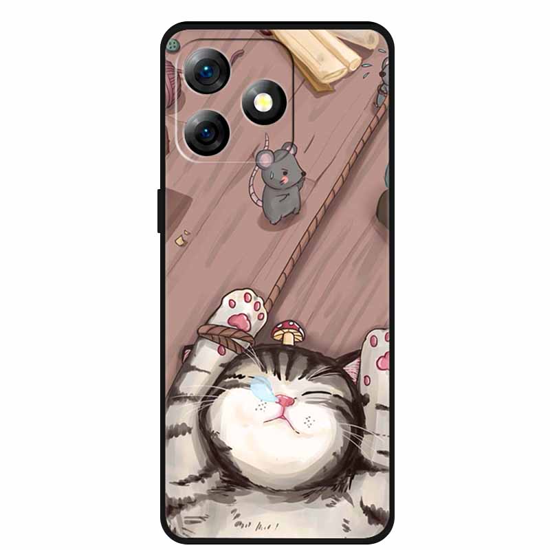 Funda For Ulefone Note 18 Ultra Soft Cases 6.78" Bumper Silicone Fashion Back Cover Cases For Note 18 Ultra Protective TPU Coque