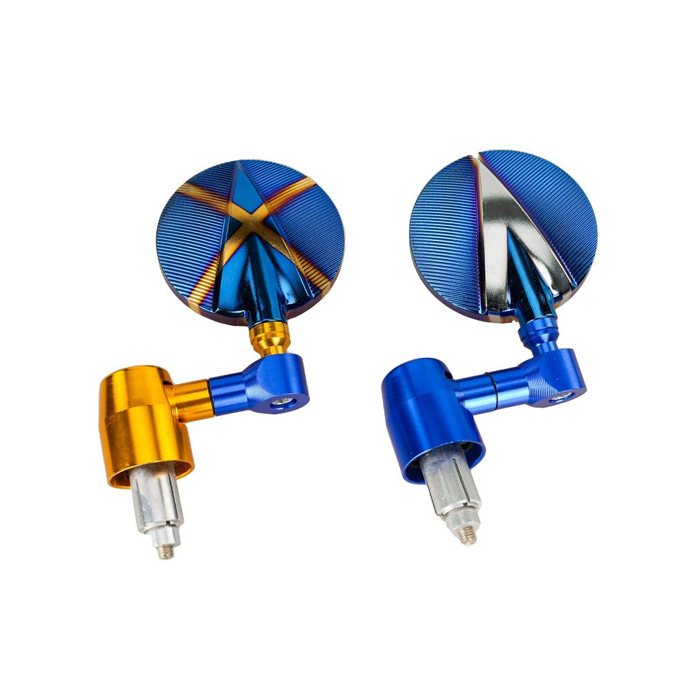 

Electric vehicle modified rearview mirror CNC reversing auxiliary mirror universal handle mirror bottle car reflector