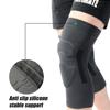 1 Pair Knee Compression Brace with Patella Gel Pad for Workout Running Weightlifting Knee Support