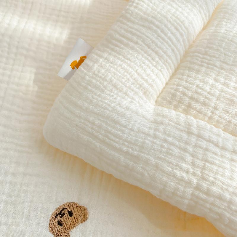Cartoon Bear Bunny Baby Quilt Newborn Nap Quilts Soft Cotton Infant Blanket Spring Fall Winter Swaddle Wrapped Bedding 100*120CM