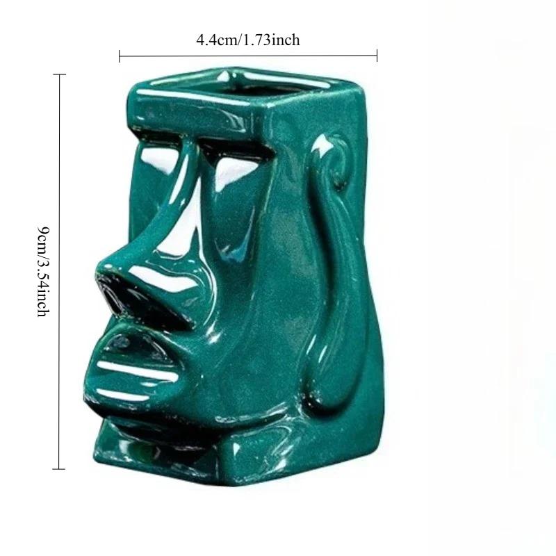 Creative Ceramic Mug Hawaiian Cocktail Mug Wine Cup Home Decor Home Decoration Accessories Gothic Decor Statues for Decoration