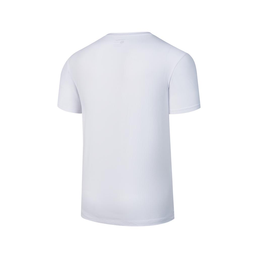 Saucony Urban Lifestyle Series Fashion Round Neck Pullover Short Sleeve T-Shirt Men Tops Pearl-White SA2259ST03C-WT002