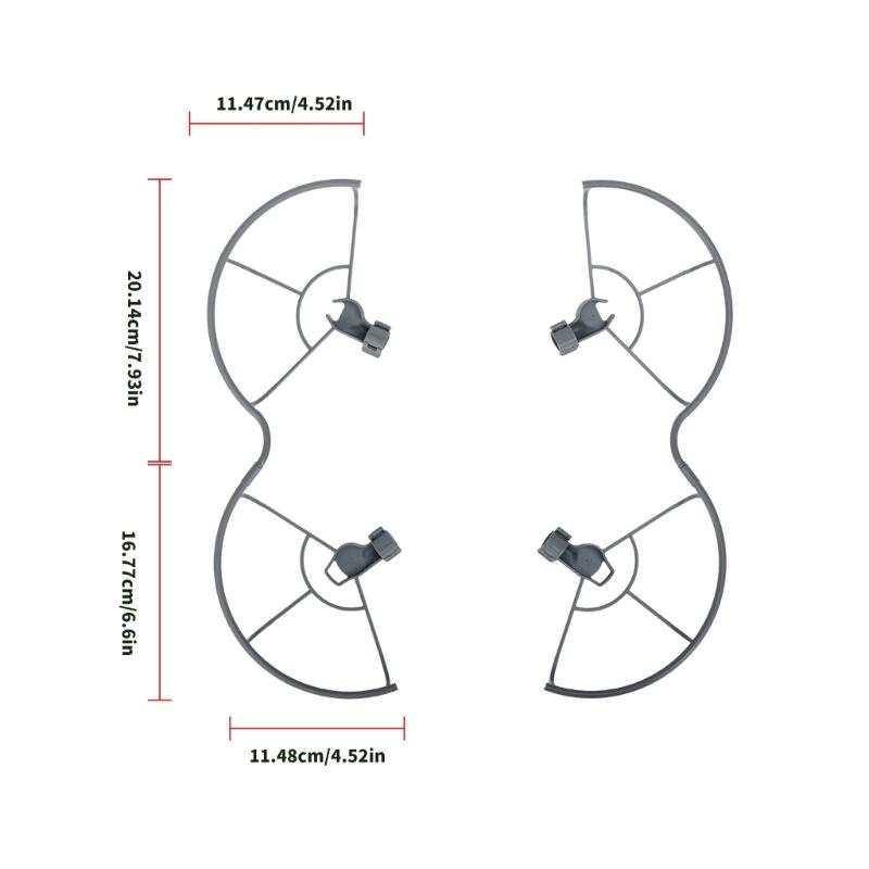 Effortless Assembly Propeller Shielding Cover for Drones Featuring Snap On Mechanism for Rapid Installation Without Tools