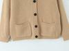French Chic Women's Hooded Cardigan Sweater - Thick & Warm Autumn/Winter Outerwear