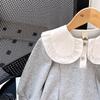 Mädchen Mittellanges Herbst Prinzessin Sweatshirt Kleid - RQ298