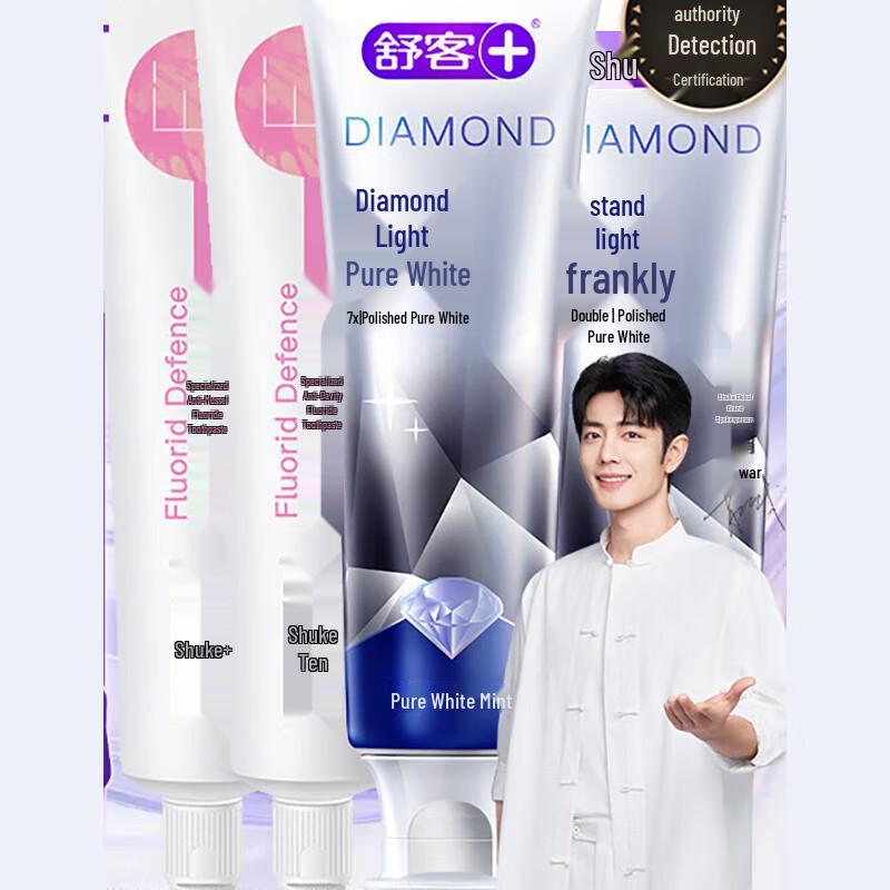 

Набор зубных паст Suke Diamond White & Anti-Cavity