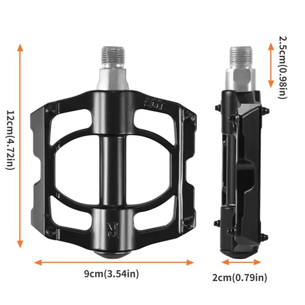 Mountain Bike Pedal Aluminum Alloy Sealed Bearing Pedal Ultra Light High Strength Pedals Mountain Bike Accessories