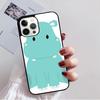 Cartoon Hippos Pattern Phone Case Back Cover for IPhone 18 17 Air 16 15 14 13 11 12 Pro Max Plus Shell Coque