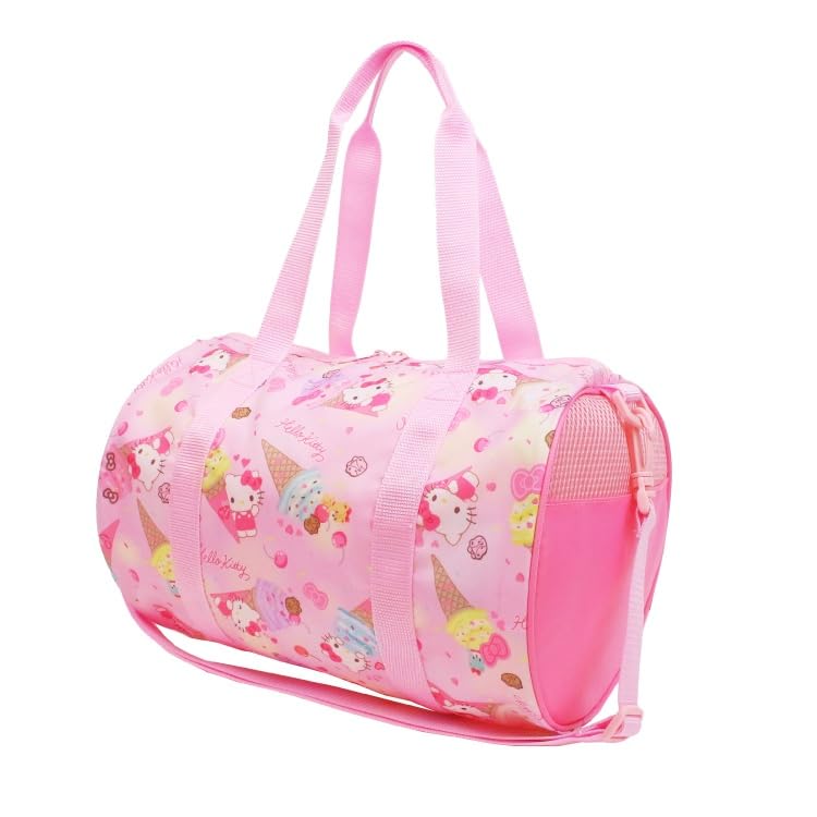 [Takana] 2-Way Roll Boston Bag, Hello Kitty, Pink