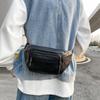 Herren Hüfttasche Business Brust Arbeit Pendeln Schulter High-End PU Crossbody
