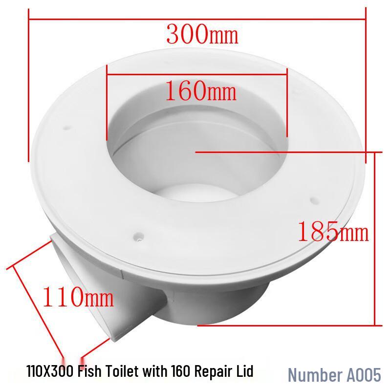 Fish Pond Bottom Drain