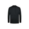 Li-Ning Moisture-Wicking Sports Crew Neck Long Sleeve T-Shirt Men Tops Black ATLR071-5