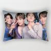 Bangtan Boys Kpop Bts Print Pillowcase Cover Bed Seat Square Pillow Home Cover