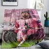 1PC Lionel Messi Patterned Flannel Blanket Suitable For All Seasons for Home Decor Warmth and Comfort Gifts Holiday Present