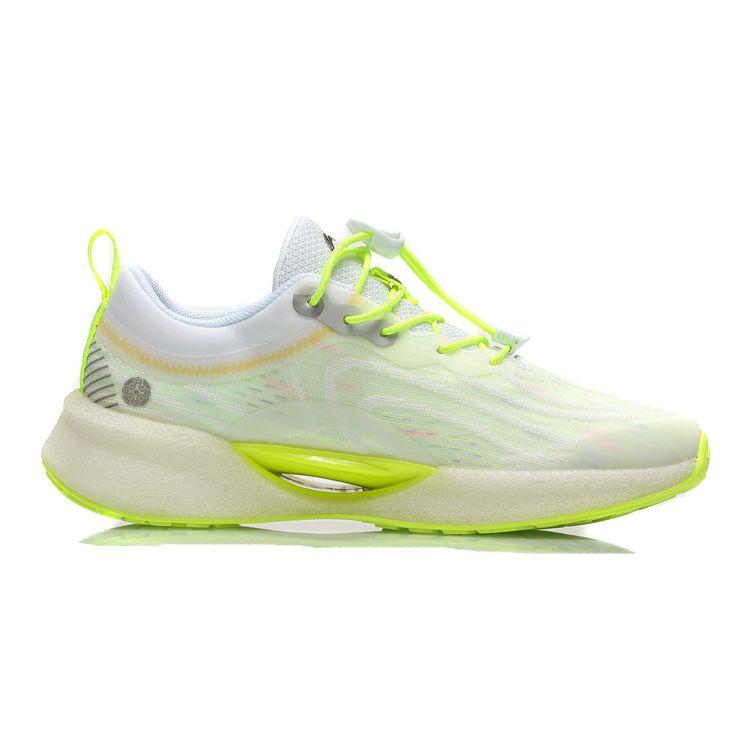 Li Ning Youth Ultra Light 18 Comfortable Versatile Low Top Running Shoes Kids sneaker White Green YKFR046-9