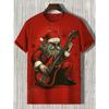 Men's Animal Funny Cat Printed T Shirt Short Sleeve Tees Tops 3D Print O-Neck Shirts Party Summer Casual Men's Clothing Shirt
