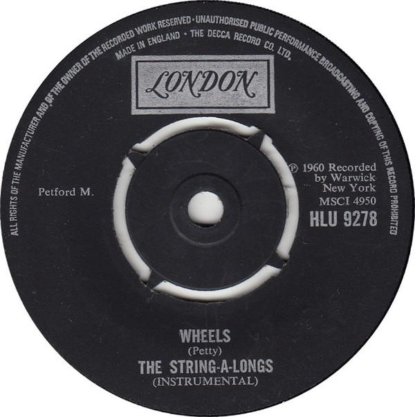 

7inch Record STRINGALONGS Wheels HLU9278 LONDON RECORDS UK Rock Used