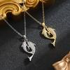 Pisces Titanium Steel Necklace - Women's Light Luxury, Fade-Resistant, Versatile Clavicle Chain, Douyin Popular Style