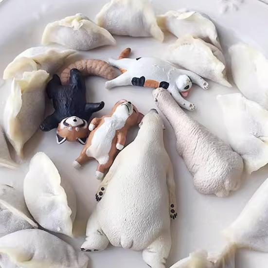 Animal Refrigerator Magnets 3D Animal Shaped Magnets Resin Animal Series Fridge Magnets for Securing Notes Kitchen Decor