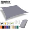 Sun Shade Sail 2/3/4/5/6M Rectangle UV Block Sunshade Cloth for Backyard Yard Deck Patio Garden Outdoor Activities and Facility