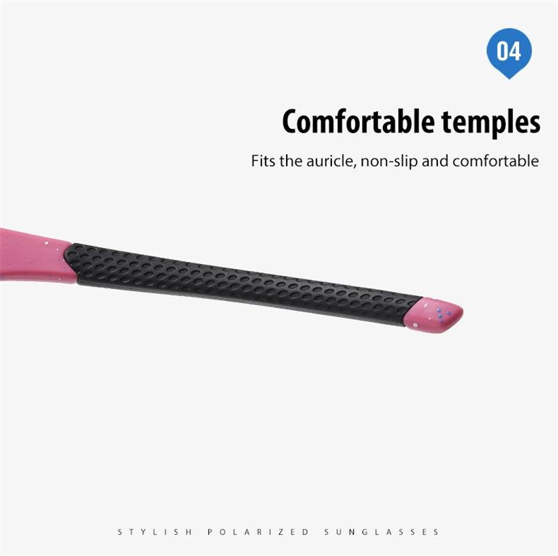 PC Frame Polarized Sunglasses for Women Men Unisex Outdoor Sports Fishing Driving Skiing Glasses Colorful Windproof Goggles GZW