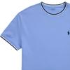 Polo Ralph Lauren Striped Crew Neck Pony Embroidered Short Sleeve T-Shirt Men T-Shirts Blue 710963492-004