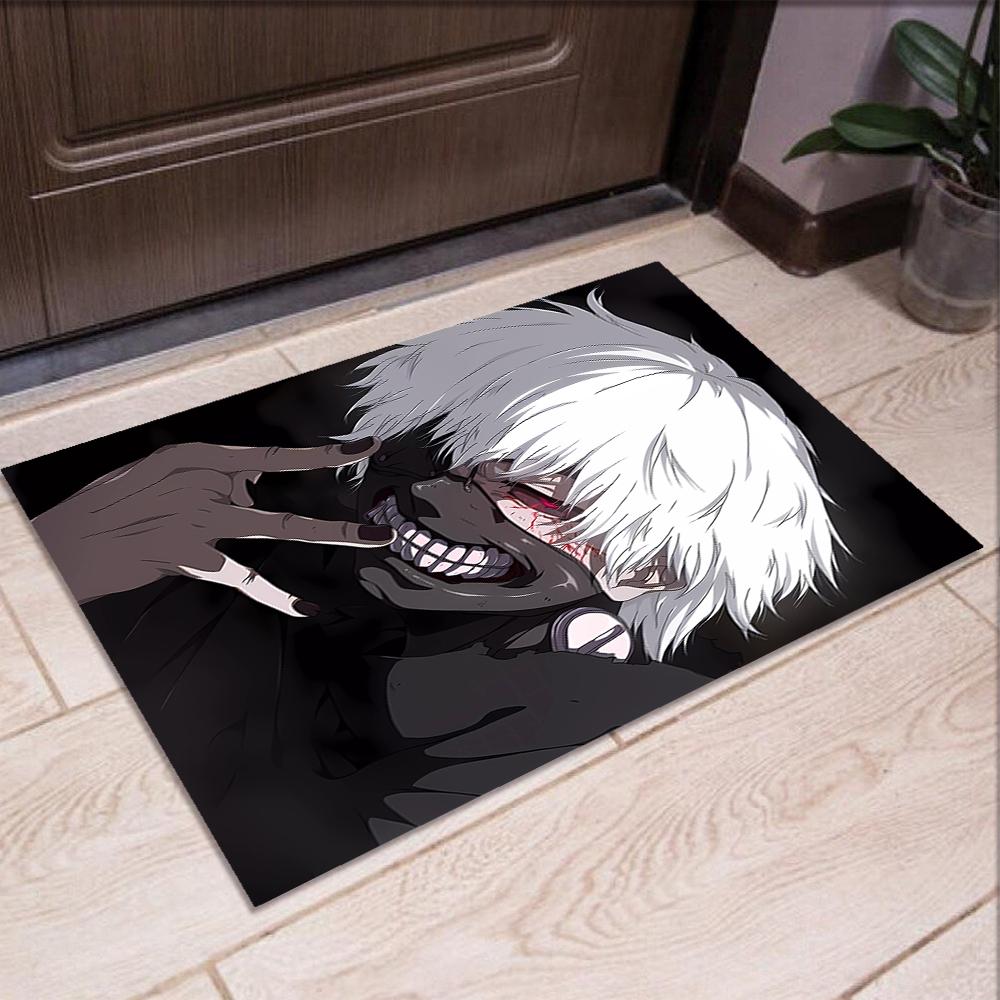 Tokyo Ghoul Printed Carpet,Rug,for Office Chair Living Room Bedroom Kitchen Room Decor Gifts.