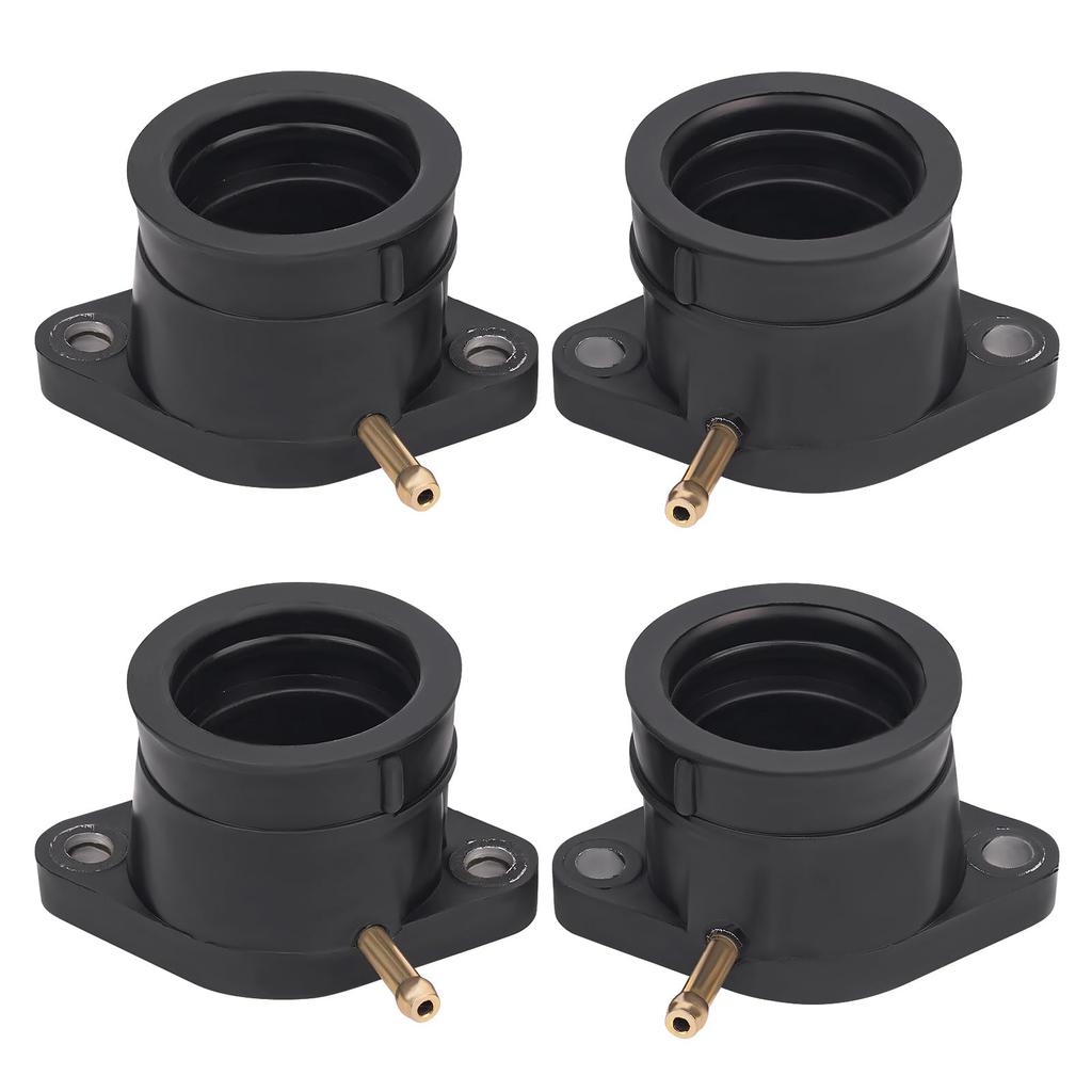 AHL 1993-2000 Intake Manifold Inmani Insulator Set of 4 with O-Rings for Yamaha XJR400