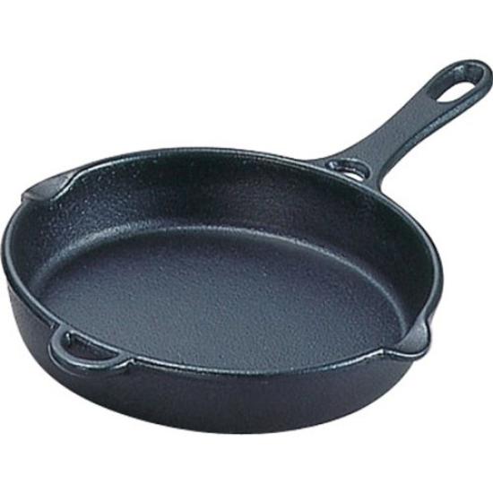 Iwachu Frying Pan Black Baked Inner Diameter IH Nambu 24010 Black 17cm, Finish, 16.5cm, Compatible, Ironware,