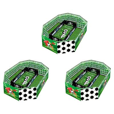 4 Styles Football Soccer Theme Game Theme Arrangement Food Folding Box Kids Boys Sport Birthday Party Decor Favors Supplies
