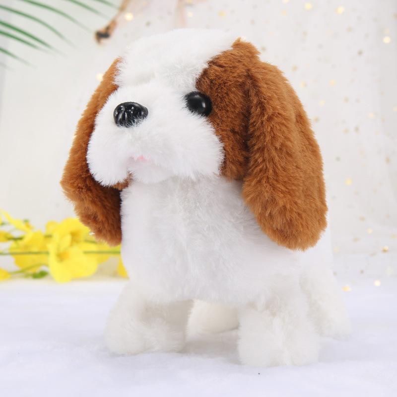 Electric Plush Pet: Jumping Sound Teddy Dog & Wagging Tail Husky