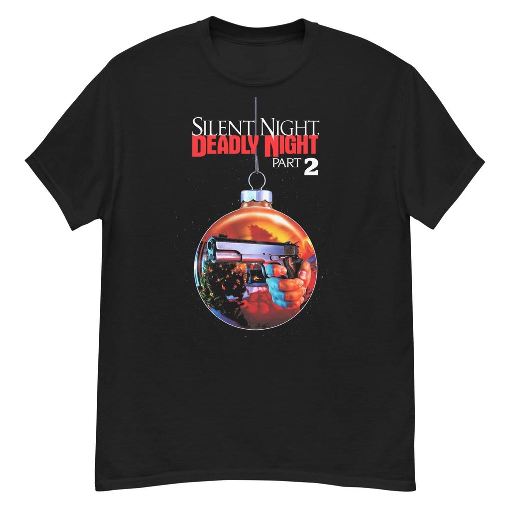 Silent Night, Deadly Night Part 2 Cult X-mas Horror Film Fan Art T-shirt