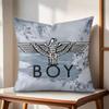 Brand BBOYS LONDON Cushion Cover Natural Linen Organic Fabric DoubleSided Printing Couch Pillow Covers Home Decor