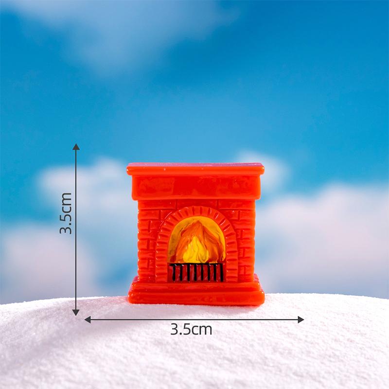 Cartoon Christmas Snowman Reindeer Micro Landscape Ornaments Figurine Miniature Decoration Desktop Diy Home Decoration Gifts