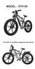 2026 Nuova E-Bike Nathaniel SYR09 2000W 48V 20Ah Ruote Grasse 26" Consegna Rapida UE