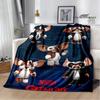 Gremlins cartoon printing blanket children's warm blanket flannel soft and comfortable blanket home travel blanket birthday gift