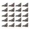 20Pcs Corner Protector Zinc Alloy Classical Retro Elegance Exquisite Comfortable Corner Cabinet