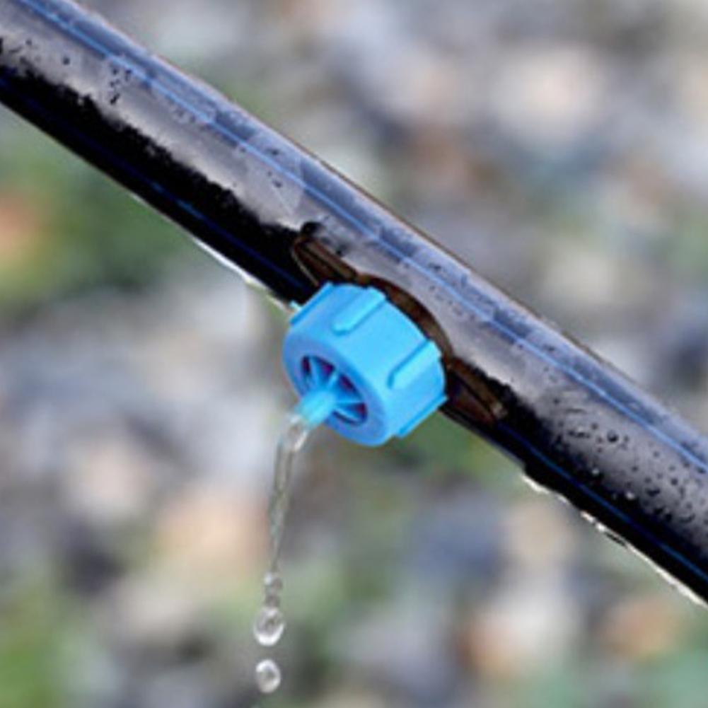 100pcs Adjustable Irrigation Drippers Sprinklers 2L/4L/8L Emitter Dripper Micro Drip Irrigation Sprinklers for Watering System