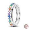 butterfly flower snake Original Luminous Firefly Rings Eternal Heart-Shaped Zircon Rings Fine Wedding Jewelry Gifts