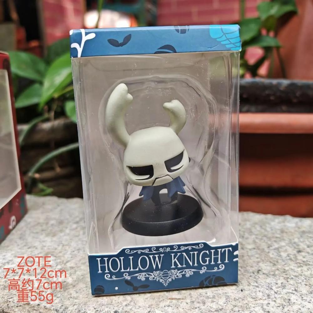 Q Verze Hollow Knight Silk Song Rytíř Vosa Larva Zote Quirrel Stín Cornifer Myla PVC Figurky Model Panenka Hračka Sběratelská Figurka Dárek