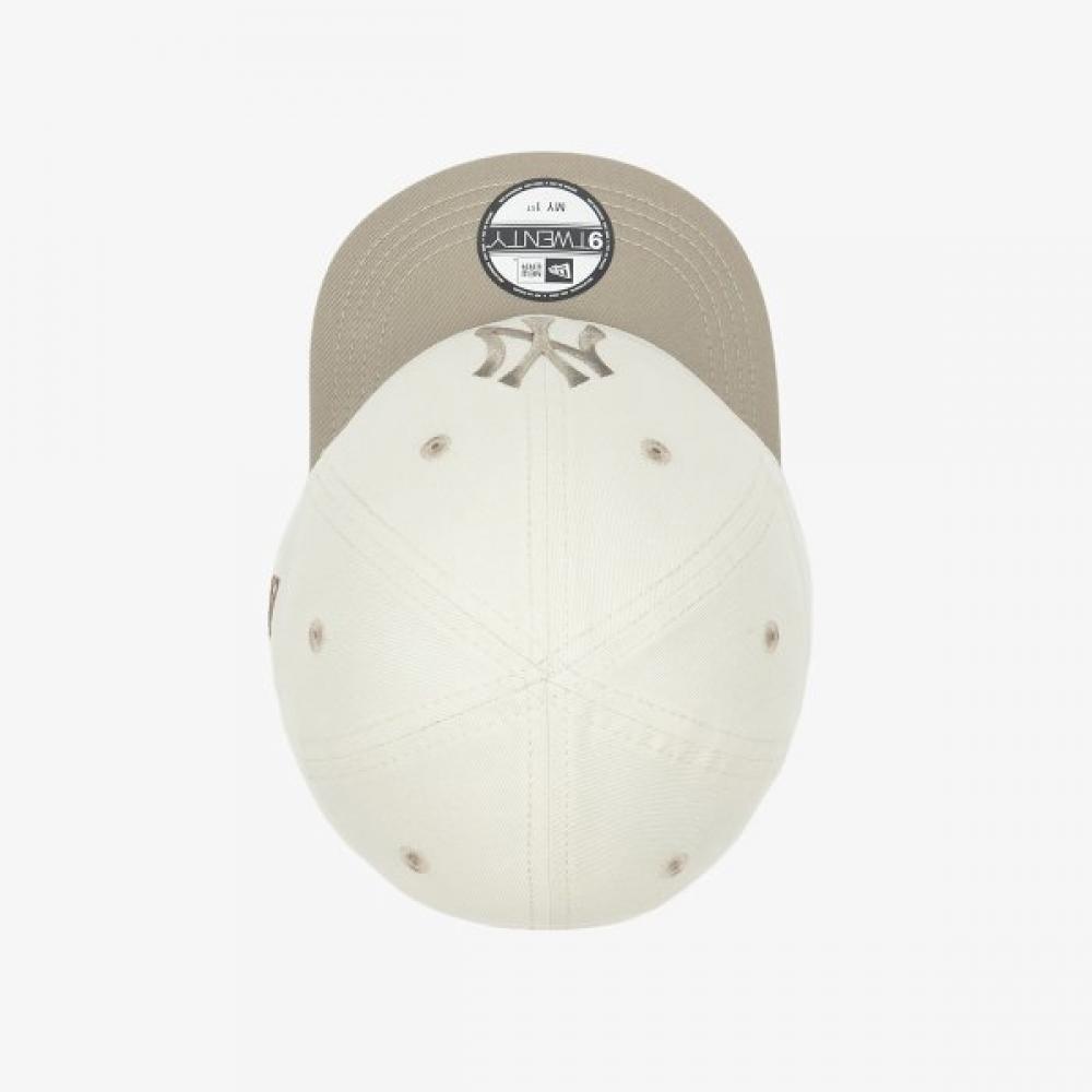 Kids Ny Yankees My First Two Tone Ballcap Ivory Pebble