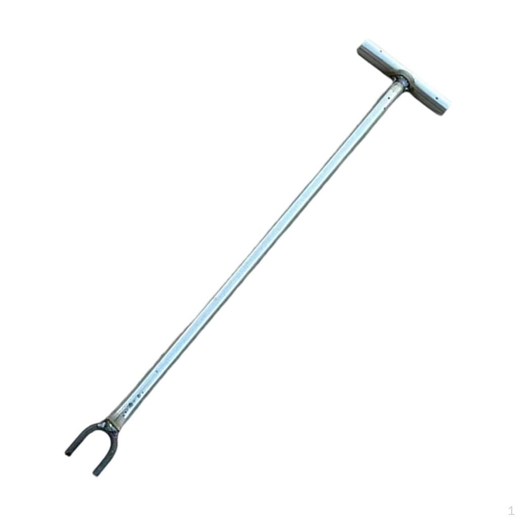 Chiave a Forchetta Forma Valvola Contatore Acqua Robusta Portatile Solida Chiave di Chiusura Riparazione Idraulica