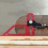 Adjustable Table Saw Depth Gauge with Metric & Inch Scale Angle Ruler Height Measuring Gauge