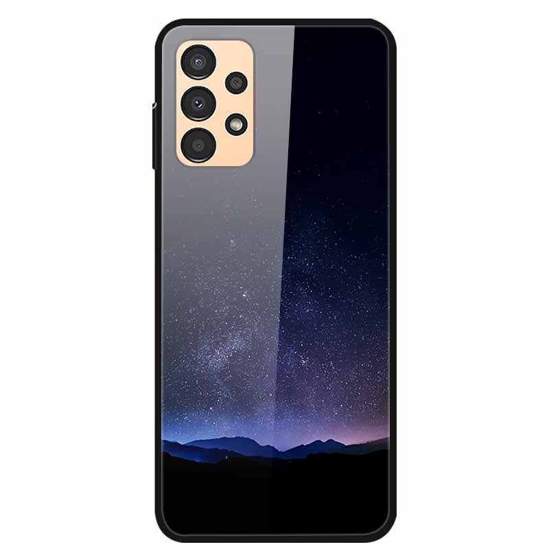 Funda para Samsung A53 5G 2022 Mármol Vidrio Templado Tapa Dura para Fundas de Teléfono Samsung Galaxy A33 A73 5G Protección Fundas