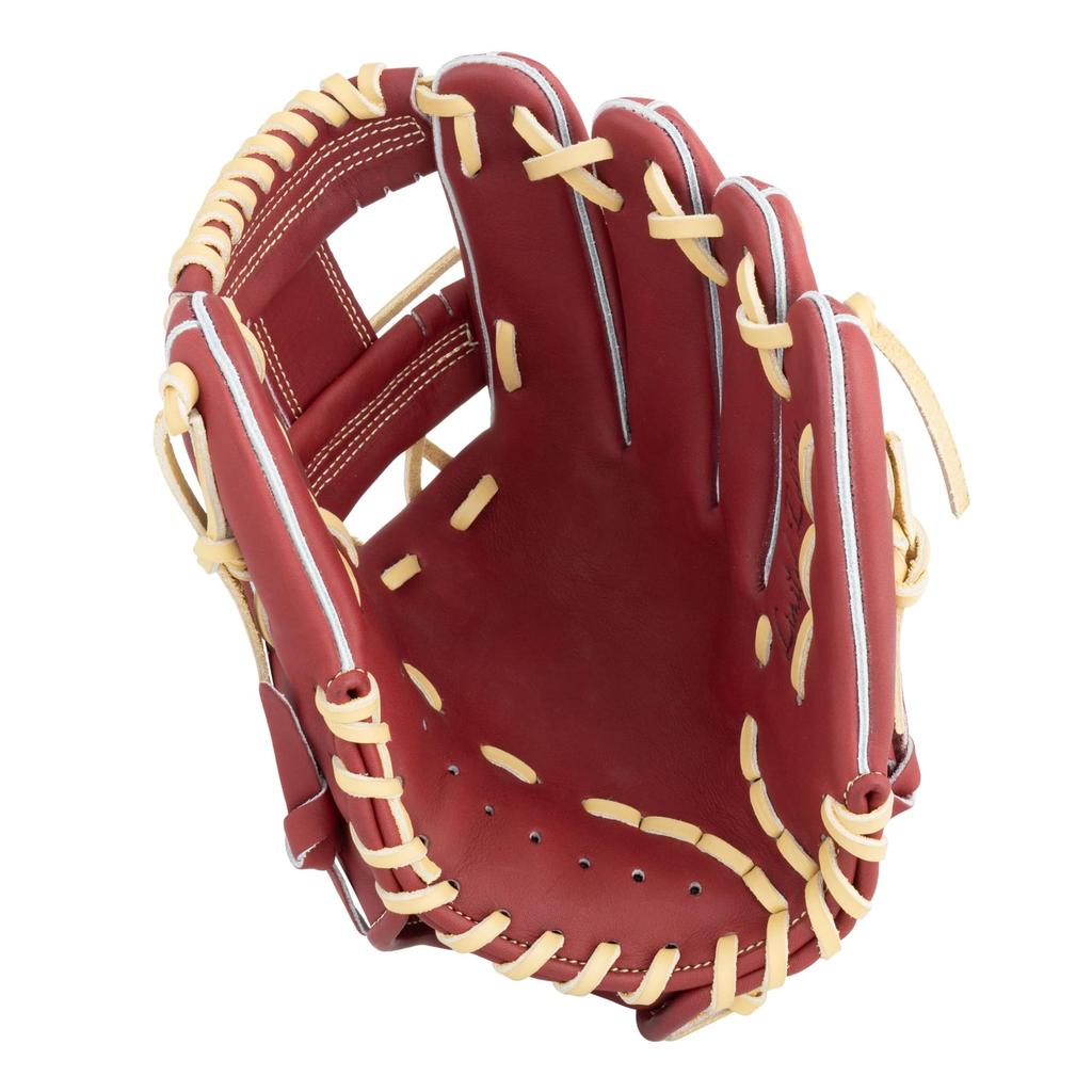 ZETT Neo Status Youth Softball Kenta Imamiya for Second and Bordeaux Brown x Pastel Size L heights BJG702610N Glove, Style, Shortstop, Right-Handed