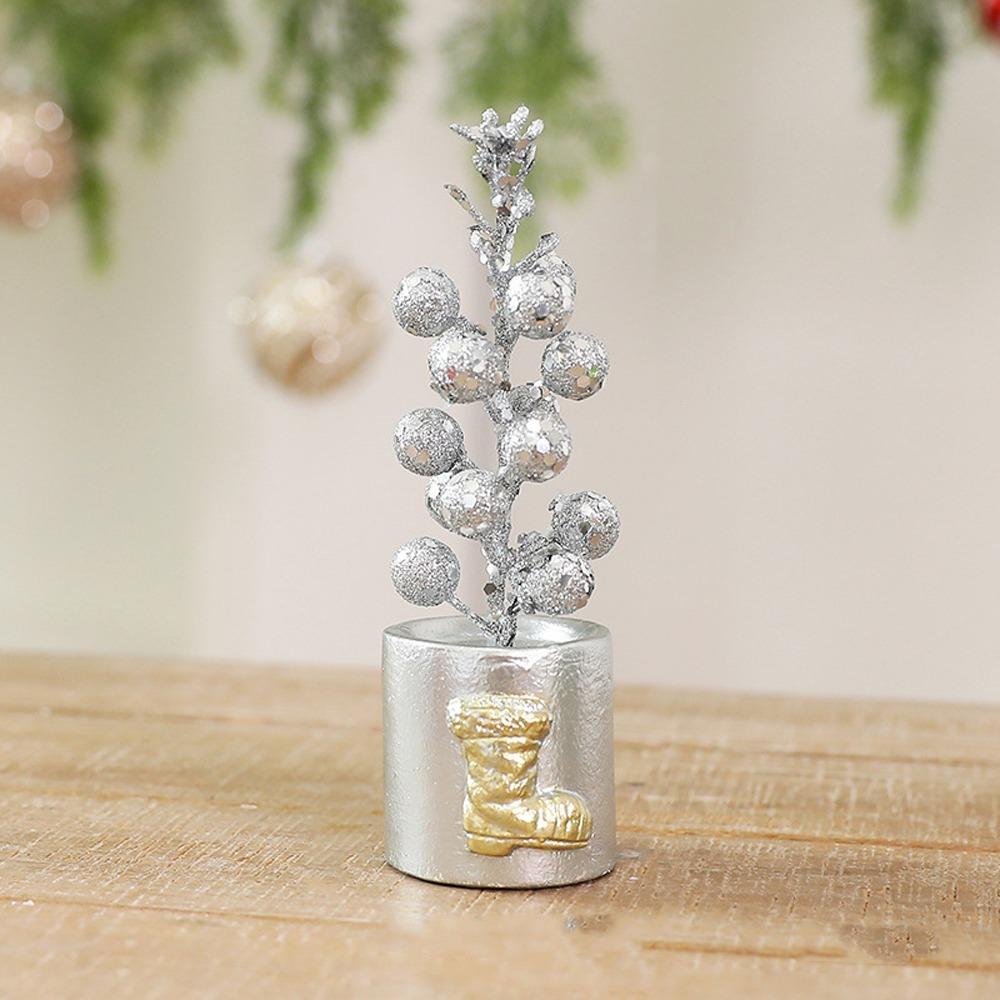 13 Head Christmas Fruit Twig Ornament Sequins Christmas Tree Figurines  Christmas Season