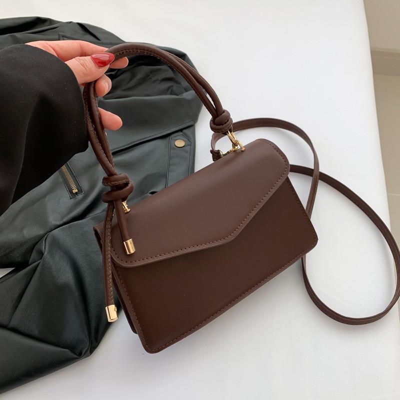 Trendy Pu Leather Shoulder Bag Fashionable 2024 Spring Women Crossbody Bag