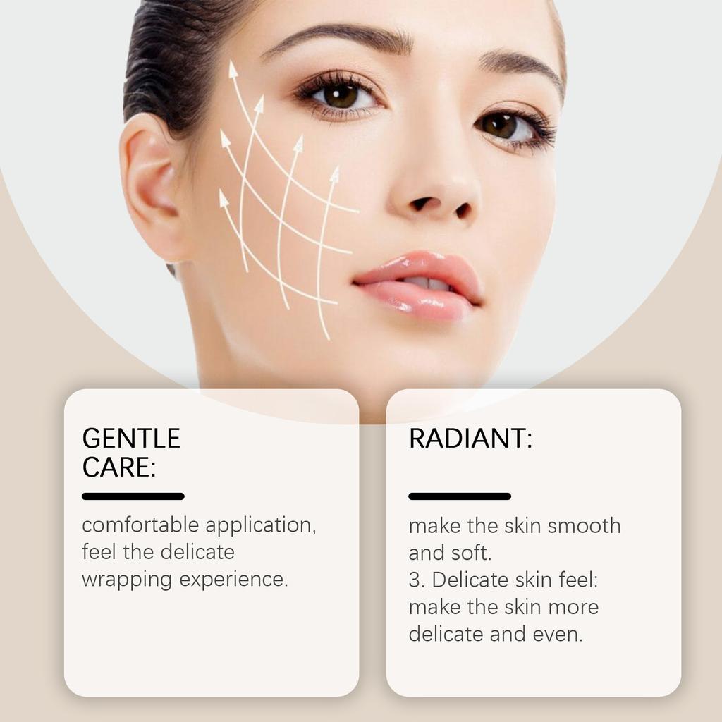 Hoygi Brightening Hydrating Mask Hydrates Moisturizes Deeply Brightens Skin Tone Effectively Reduces Dullness Facial Mask